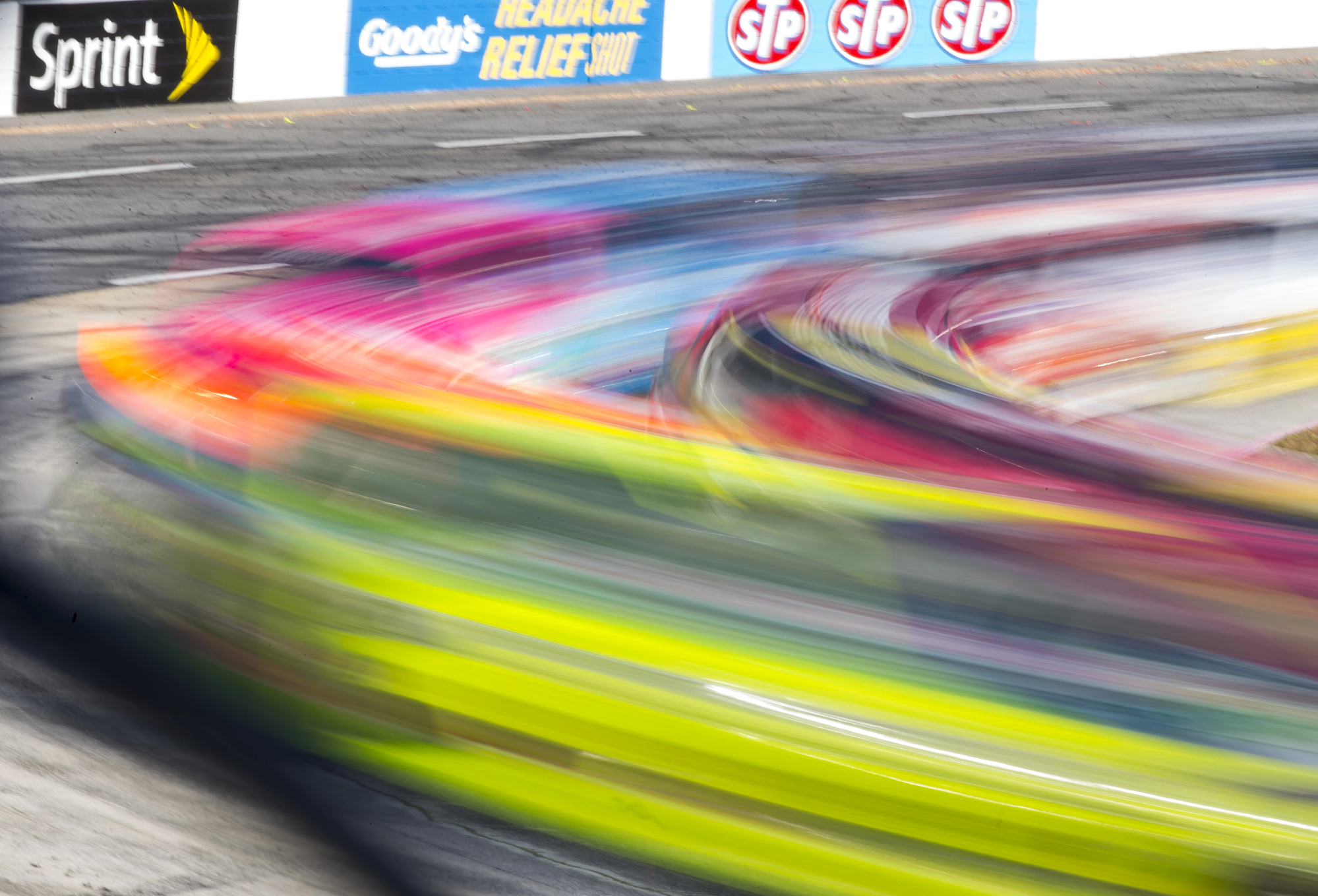 What do the NASCAR stripes mean
