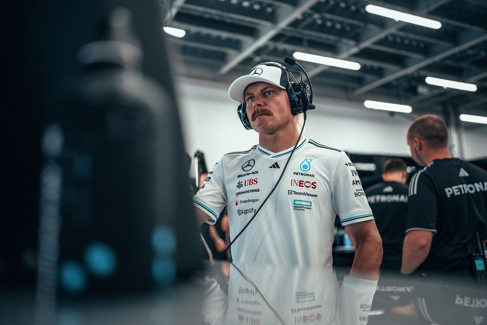 2025 Saudi Arabian Grand Prix, Friday - Valtteri Bottas (image courtesy Mercedes)